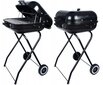 Mobiilne ratastel grill Gotel, 85x46x50 cm, must цена и информация | Grillid | kaup24.ee