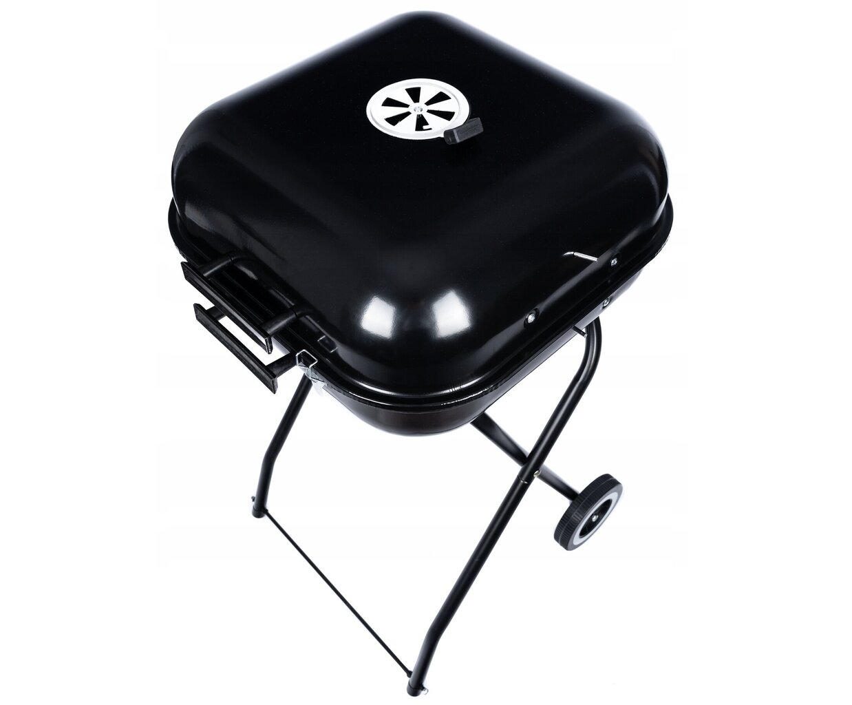 Mobiilne ratastel grill Gotel, 85x46x50 cm, must цена и информация | Grillid | kaup24.ee