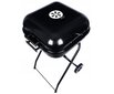 Mobiilne ratastel grill Gotel, 85x46x50 cm, must hind ja info | Grillid | kaup24.ee