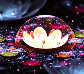 Набор алмазной мозаики  "Красочный цветок лотоса", Hiina,  40x30 см, 1 шт. цена и информация | Алмазная мозаика | kaup24.ee