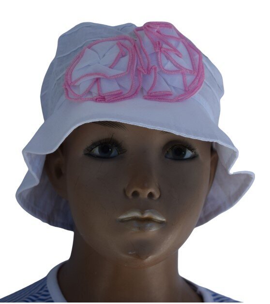 Müts Pupill Rene, valge hind ja info | Tüdrukute mütsid, sallid, kindad | kaup24.ee