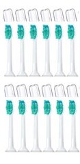 Насадки для электрических зубных щеток Philips Sonicare Ultrasonic C1 Premium White, 12 шт. цена и информация | Насадки для электрических зубных щеток | kaup24.ee