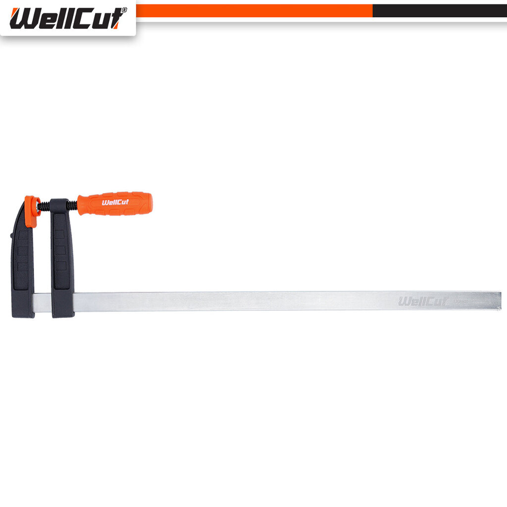 Pitskruvi, kiirkinnitusega, ( 690 x 170 x 35 mm ) UK Brand WellCut WC-FC1260 цена и информация | Käsitööriistad | kaup24.ee