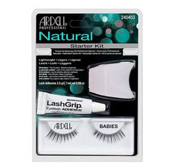 Kunstripsmed Ardell Natural Babies Black, 1 paar цена и информация | Накладные ресницы, керлеры | kaup24.ee