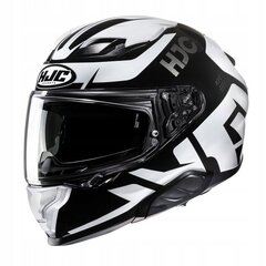 Мотоциклетный шлем HJC F71 Bard черный/белый цена и информация | Шлемы для мотоциклистов | kaup24.ee