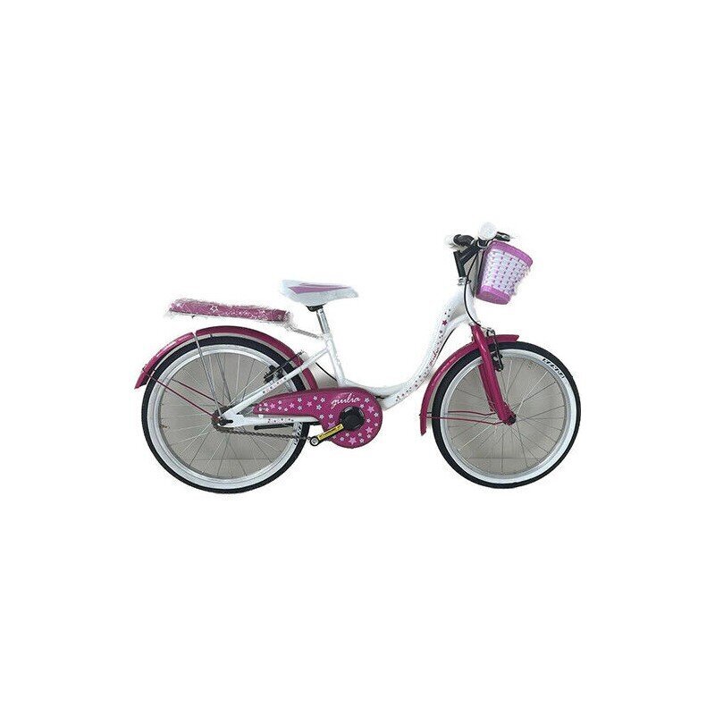 Laste jalgratas Viky Love 14", valge/roosa цена и информация | Jalgrattad | kaup24.ee