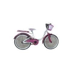 Laste jalgratas Coppi Donna 20", valge/roosa цена и информация | Велосипеды | kaup24.ee