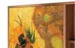 Puhvetkapp BS2 Sunflowers By Vincent Van Gogh L 125 cm, pähkel hind ja info | Kummutid | kaup24.ee