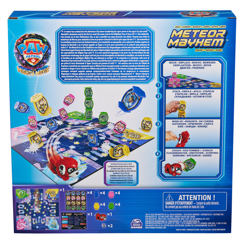 Lauamäng Meteor Mayhem Paw Patrol hind ja info | Lauamängud ja mõistatused | kaup24.ee