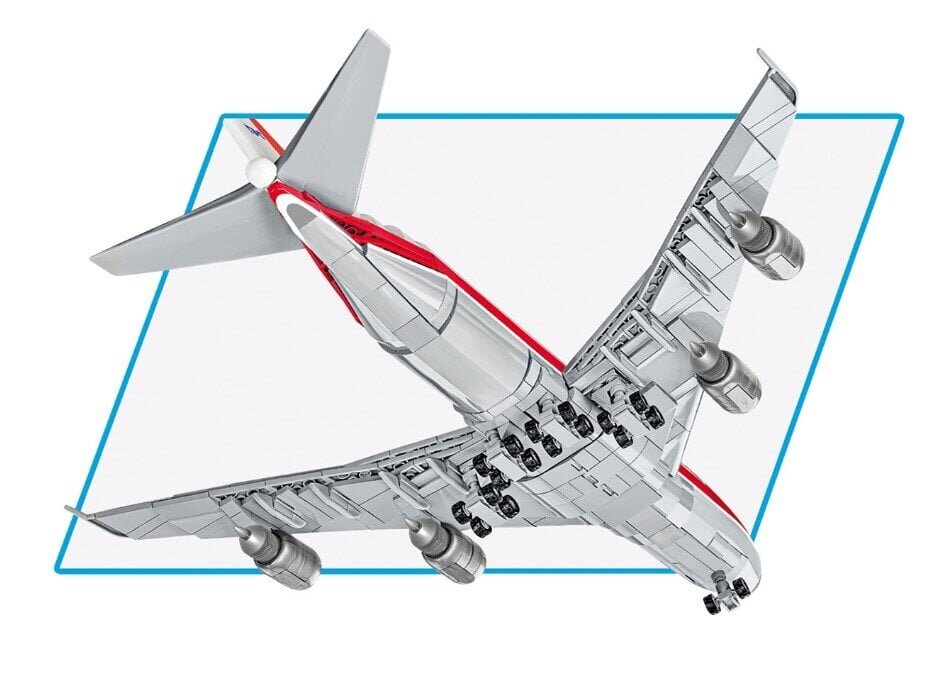 Konstruktor Cobi Boeing 747 Esimene lend 1969. aasta 26609, 1051 päeva. hind ja info | Klotsid ja konstruktorid | kaup24.ee