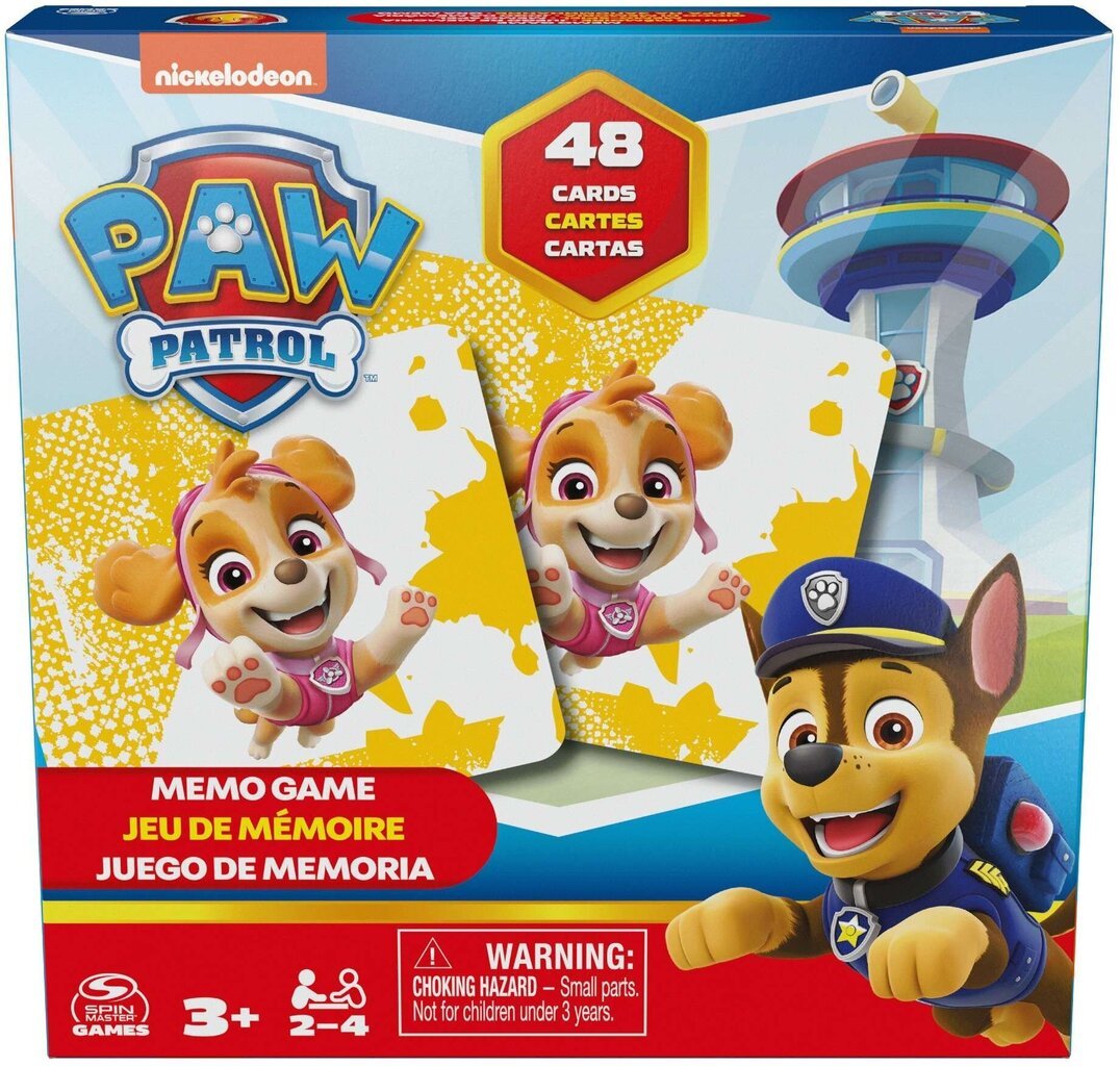 Mälumäng Spin Master mäng Paw Patrol цена и информация | Lauamängud ja mõistatused | kaup24.ee