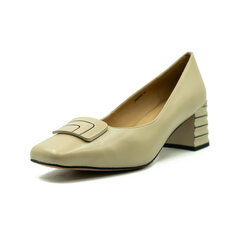 Туфли на высоком каблуке женские Loretta Vitale, бежевые цена и информация | Женская обувь Cink Me, коричневая | kaup24.ee