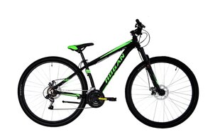 Горный велосипед Italian Hogan 29'', черный/зеленый цена и информация | Велосипеды | kaup24.ee