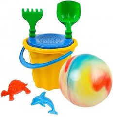 Набор игрушек для песка с мячом Jurinukas Baczek цена и информация | Игрушки для песка, воды, пляжа | kaup24.ee