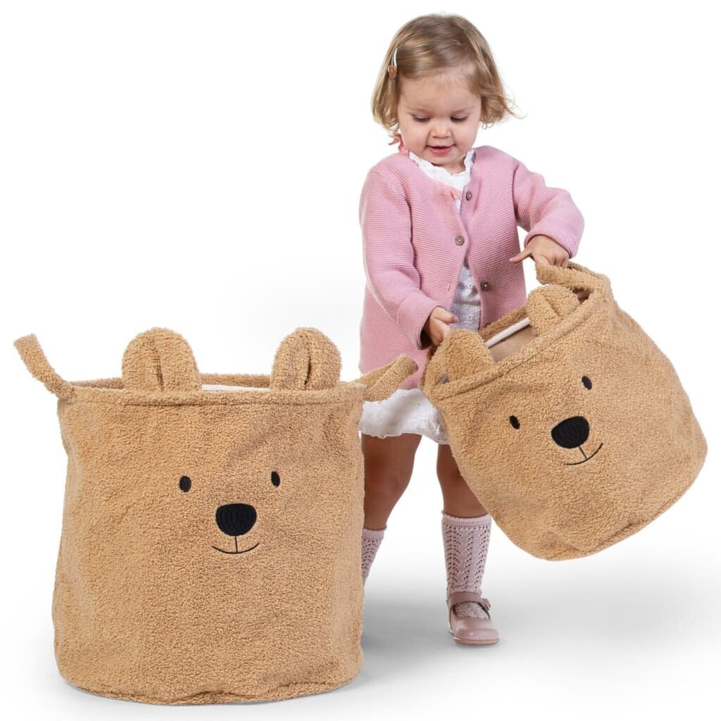 Hoiukorv Teddy, 40x40x40 cm hind ja info | Hoiukastid ja -korvid | kaup24.ee