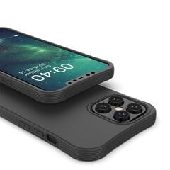 Гибкий гелевый чехол Soft Color Case для iPhone 12 Pro Max черный цена и информация | Чехлы для телефонов | kaup24.ee