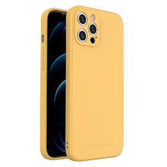 Wozinsky Color Case iPhone 12 Pro Max, kollane hind ja info | Telefoni kaaned, ümbrised | kaup24.ee