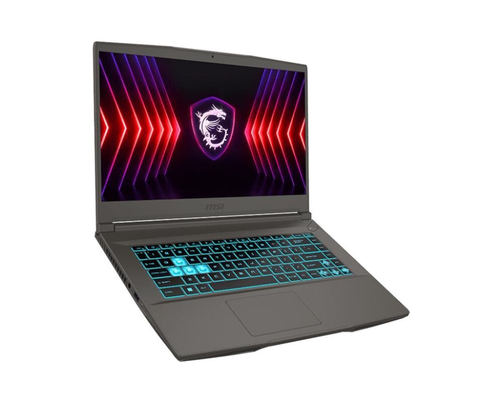 MSI Thin 15 B12UCX-1257NL  15.6" 1920x1080/Core i5-12450H/16GB DDR4 3200 MHz/512GB SSD/GeForce RTX 2050 4GB/Windows 11 Home цена и информация | Sülearvutid | kaup24.ee