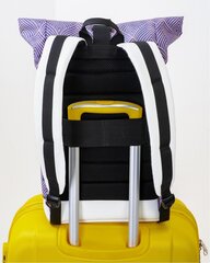 Рюкзак Milinal "Aviarolltop", принт, фиолет цена и информация | Рюкзаки и сумки | kaup24.ee