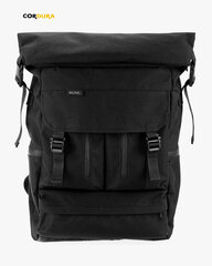 Рюкзак Milinal "Wide 2", кордура, черный цена и информация | Рюкзаки и сумки | kaup24.ee