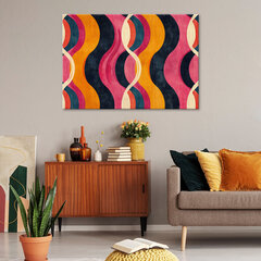 Seinapilt värviline vintage abstraktsioon hind ja info | Seinapildid | kaup24.ee