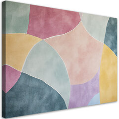 Seinapilt pastelne retro abstraktsioon hind ja info | Seinapildid | kaup24.ee