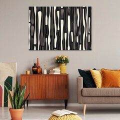 Seinapilt must-valge abstraktsioon hind ja info | Seinapildid | kaup24.ee