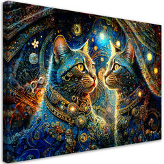 Tapyba pagal skaičius 40x50cm.  - Maaleo cats 22781 цена и информация | Картины, живопись | kaup24.ee