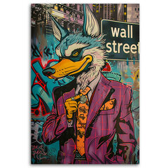 Seinapilt Wall Streeti hunt hind ja info | Seinapildid | kaup24.ee