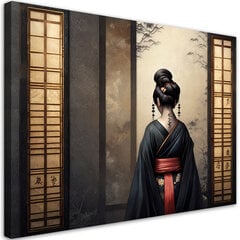 Seinapilt Jaapani geiša hind ja info | Seinapildid | kaup24.ee