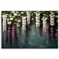 Seinapilt Rippuvad wisteria lilled hind ja info | Seinapildid | kaup24.ee