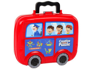 Детский конструктор в автобусном кейсе с дрелью цена и информация | Конструкторы и кубики | kaup24.ee