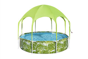 Каркасный бассейн с крышей для детей 244x51 см, Bestway 56432 цена и информация | Бассейны | kaup24.ee