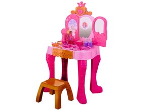 Детский косметический столик с сенсором и аксессуарами, розовый цена и информация | Игрушки для девочек | kaup24.ee