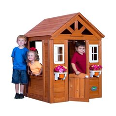 Деревянный садовый домик для детей цена и информация | Детские игровые домики | kaup24.ee