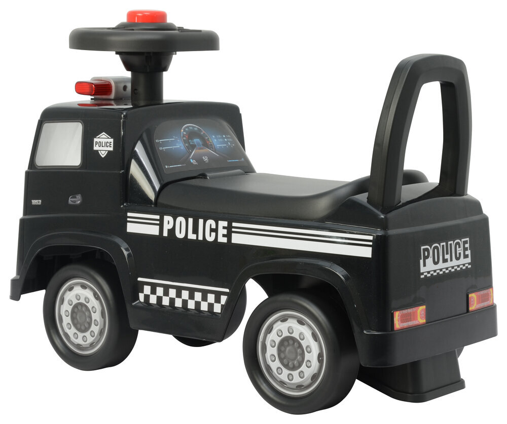 Tõukeauto Mercedes Actros 3316TA, must hind ja info | Imikute mänguasjad | kaup24.ee