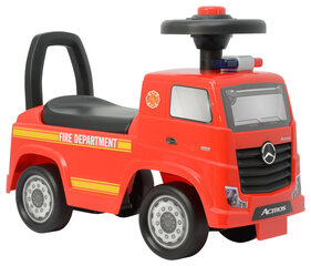 Roller lastele Mercedes Actros 3316TA, punane hind ja info | Imikute mänguasjad | kaup24.ee
