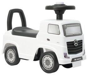 Tõukeauto Mercedes Actros 3316TA, valge hind ja info | Imikute mänguasjad | kaup24.ee