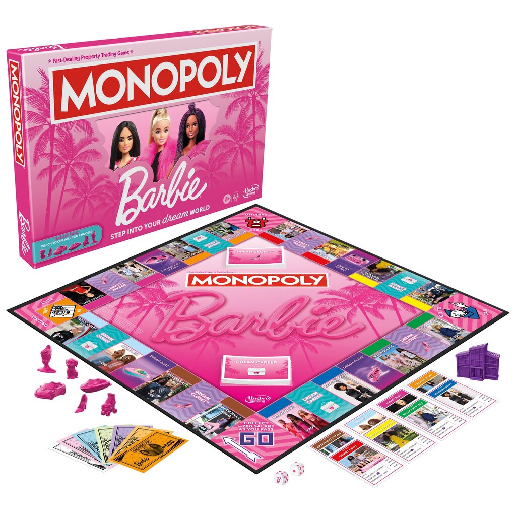 Monopoly Lauamäng Barbie цена и информация | Lauamängud ja mõistatused | kaup24.ee