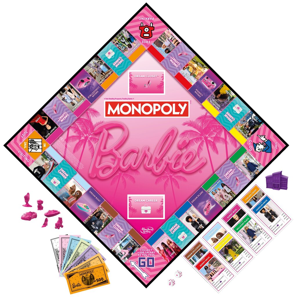 Monopoly Lauamäng Barbie цена и информация | Lauamängud ja mõistatused | kaup24.ee