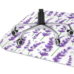 Põrandat kaitsev matt Lavendel, 100x70 cm hind ja info | Kontoritoolid | kaup24.ee