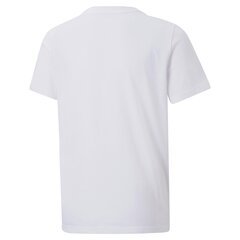 Футболка для мальчиков Puma 84728152, белая цена и информация | Рубашки для мальчиков | kaup24.ee