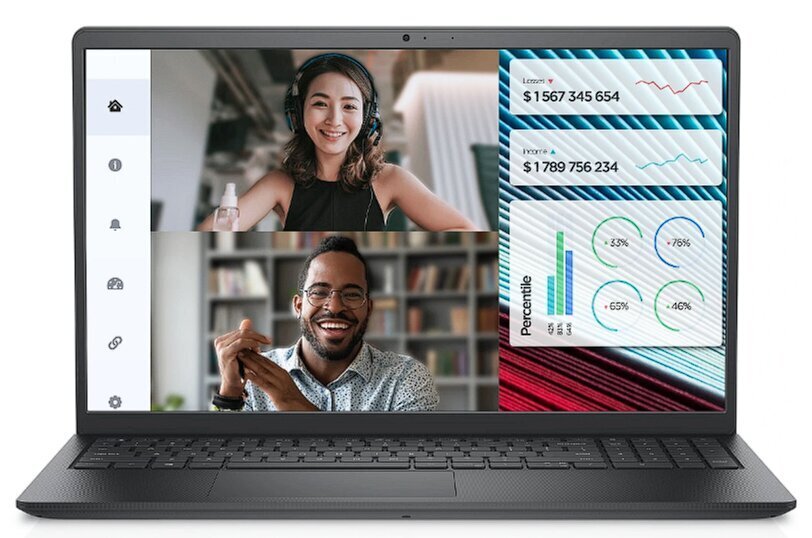 Dell Vostro 15 3520 AG FHD i5-1235U/16GB/512GB/Iris Xe/Win11/ENG/Black hind ja info | Sülearvutid | kaup24.ee