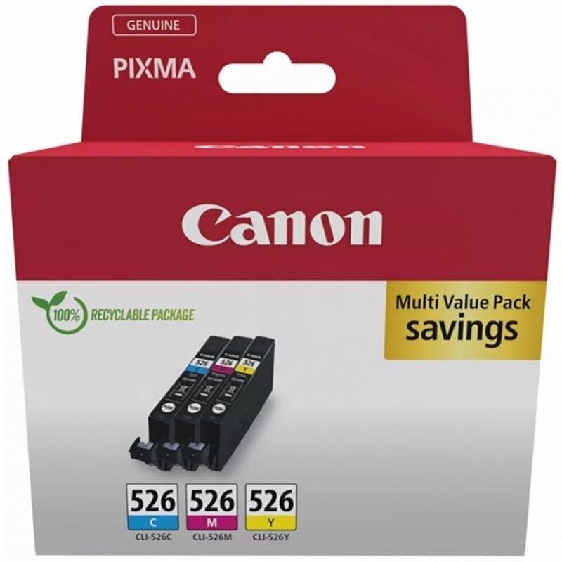 Canon CLI-526 C/M/Y (4541B018) hind ja info | Tindiprinteri kassetid | kaup24.ee