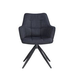 Кресло стул Podrez REX, темно-серый цена и информация | Стулья для кухни и столовой | kaup24.ee