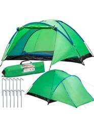 6-местная туристическая палатка Maverick Iglo, 2,9х2,4м, зеленая цена и информация | Палатки | kaup24.ee