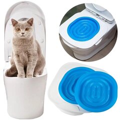 Туалетный лоток для кошек, голубой цена и информация | Средства по уходу за животными | kaup24.ee