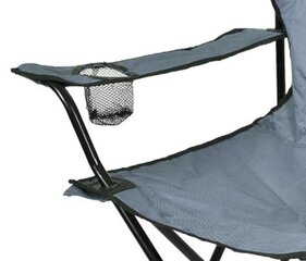 складной туристический стул - hugo, серый цена и информация | Туристическая мебель | kaup24.ee