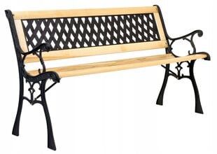 садовая скамейка - karo цена и информация | Комплекты уличной мебели | kaup24.ee