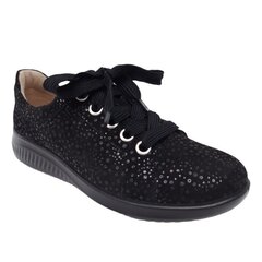 Широкая повседневная обувь - кроссовки для женщин Jomos, чёрные цена и информация | Спортивная обувь, кроссовки для женщин | kaup24.ee